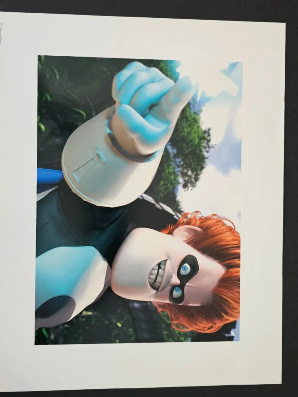 The Incredibles Lithograph - Disney Movie Club Large Format